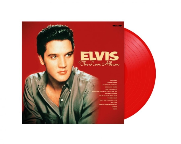 Presley Elvis - Love Album The (Red Vinyl Lp) ryhmässä VINYYLI / Eniten ennakkotilatut @ Bengans Skivbutik AB (5695424)