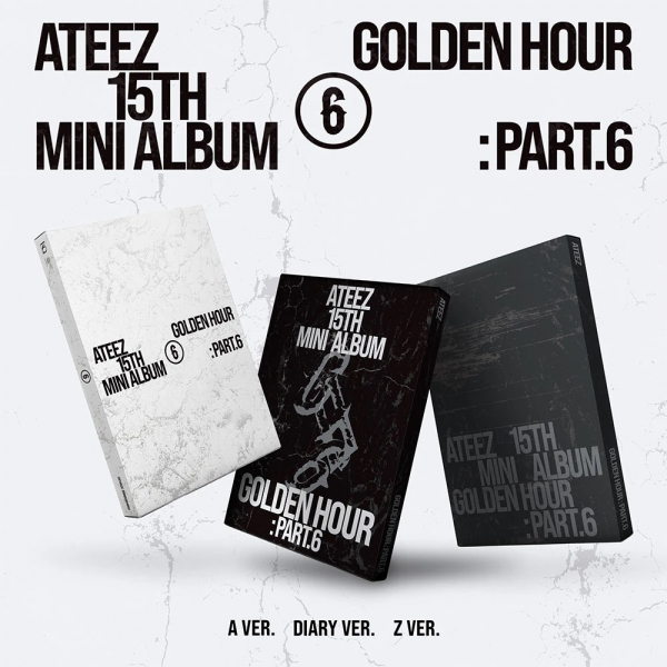 Ateez - Golden Hour : Part.6 (Random Ver.) + Hellolive ryhmässä CD / Kommande / K-Pop @ Bengans Skivbutik AB (5695468)