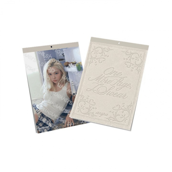 Aespa - 2027 Seasons Greetings (Wall Calendar) ryhmässä MERCHANDISE / Merch / Kommande / K-Pop @ Bengans Skivbutik AB (5695473)