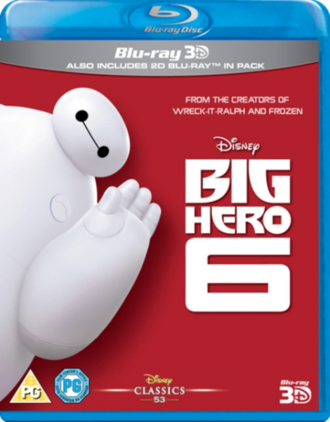 Movie - Big Hero 6 ryhmässä Elokuva @ Bengans Skivbutik AB (5695500)