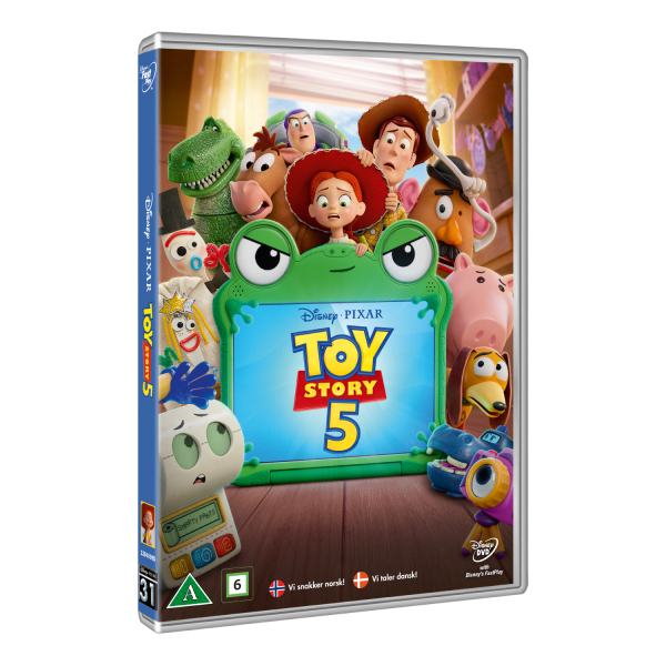 Movie - Toy Story 5 (DK/NO - DVD) ryhmässä Elokuva / Elokuva DVD / Kids-Family @ Bengans Skivbutik AB (5695510)