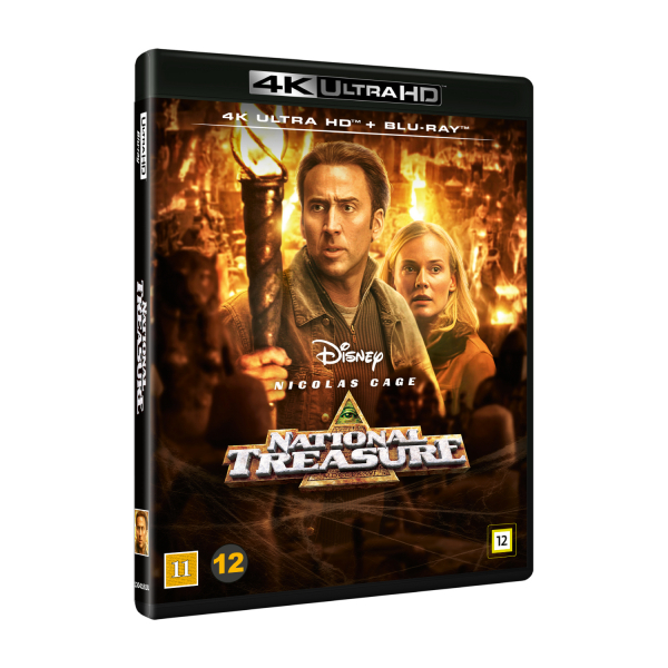 Movie - National Treasure (4K UHD + Blu-ray) ryhmässä Elokuva / Film UHD-4K / Adventure @ Bengans Skivbutik AB (5695512)