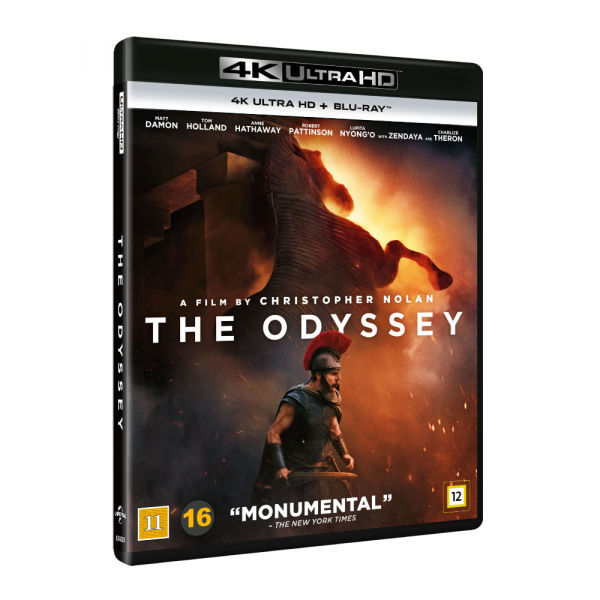 Movie - The Odyssey (3-disc / 4K UHD + Blu-ray) ryhmässä Elokuva / Film UHD-4K / / @ Bengans Skivbutik AB (5695529)