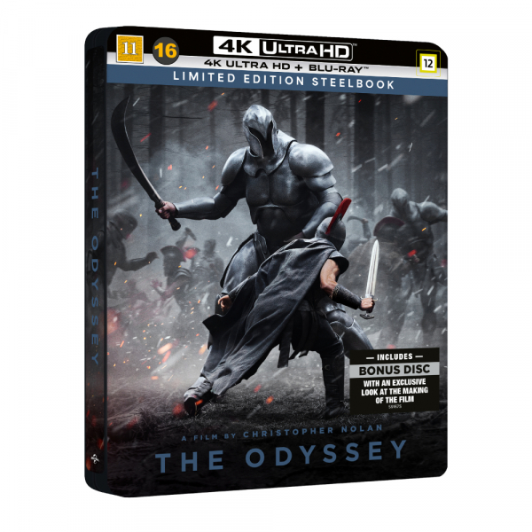 Movie - The Odyssey  (Ltd Steelbook B 3-disc / 4K UHD + Blu-ray) ryhmässä Elokuva / Film UHD-4K /  /  @ Bengans Skivbutik AB (5695530)