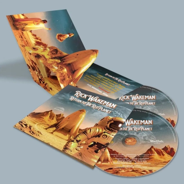 Wakeman Rick - Return To The Red Planet (Pop-Up Cd ryhmässä Musiikki / CD+Blu-ray / Nyheter / Pop-Rock @ Bengans Skivbutik AB (5695625)