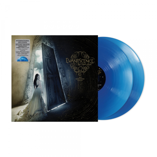 Evanescence - The Open Door (Deluxe Edition Translucent Cobalt Vinyl / 2LP) ryhmässä VINYYLI / Kommande / Hårdrock,Pop-Rock @ Bengans Skivbutik AB (5695659)