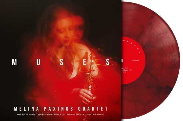 Melina Paxinos Quartet - Muses (Red Marbled Vinyl Lp) ryhmässä VINYYLI / Kommande / Jazz @ Bengans Skivbutik AB (5695839)