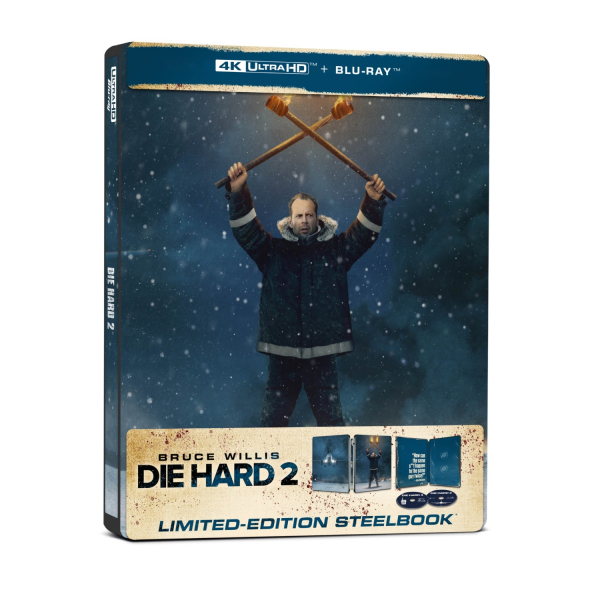 Movie - Die Hard 2 (Ltd Steelbook 2-disc / 4K UHD + Blu-ray) ryhmässä Elokuva / Film UHD-4K / Action @ Bengans Skivbutik AB (5695846)