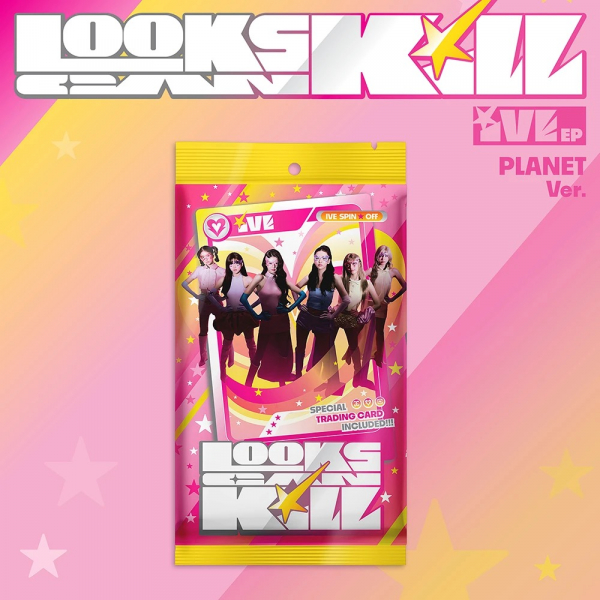 Ive - Looks Can Kill (Planet Ver.) ryhmässä MERCHANDISE / Merch+Code / Kommande / K-Pop @ Bengans Skivbutik AB (5695849)