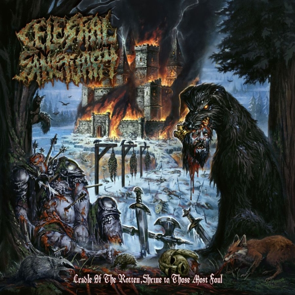 Celestial Sanctuary - Cradle Of The Rotten, Shrine To Tho ryhmässä CD / Kommande / Hårdrock @ Bengans Skivbutik AB (5696126)