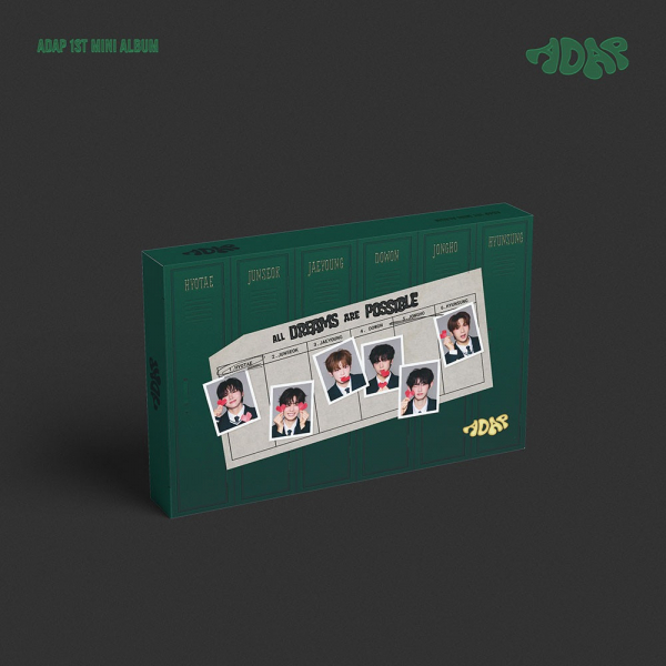 Adap - All Dreams Are Possible (Platform Ver.) ryhmässä MERCHANDISE / Merch+Code / Kommande / K-Pop @ Bengans Skivbutik AB (5696163)