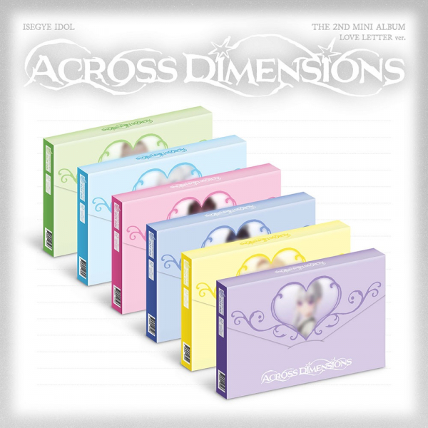 Isegye Idol - Across Dimensions (Love Letter Ver.) (Random Ver.) ryhmässä CD / Kommande / K-Pop @ Bengans Skivbutik AB (5696508)