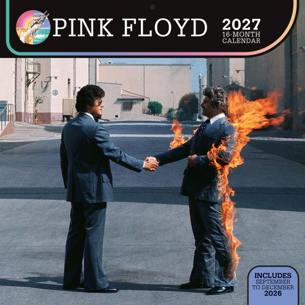 Pink Floyd - (Wywh) 2027 30X30 Square Calendar ryhmässä MERCH / Pikkutavarat / Kalenterit @ Bengans Skivbutik AB (5696519)
