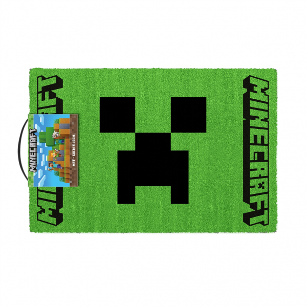 Minecraft - Minecraft Fabric Door Mat (Rectangle) ryhmässä MERCH / Koti & sisustus / Ovimatot @ Bengans Skivbutik AB (5696531)