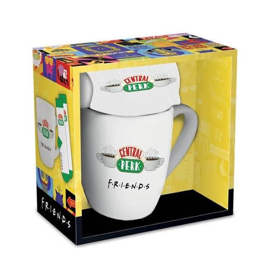 Friends - Central Perk Female Mug & Socks Set ryhmässä MERCH / Koti & sisustus / Mukit @ Bengans Skivbutik AB (5696534)