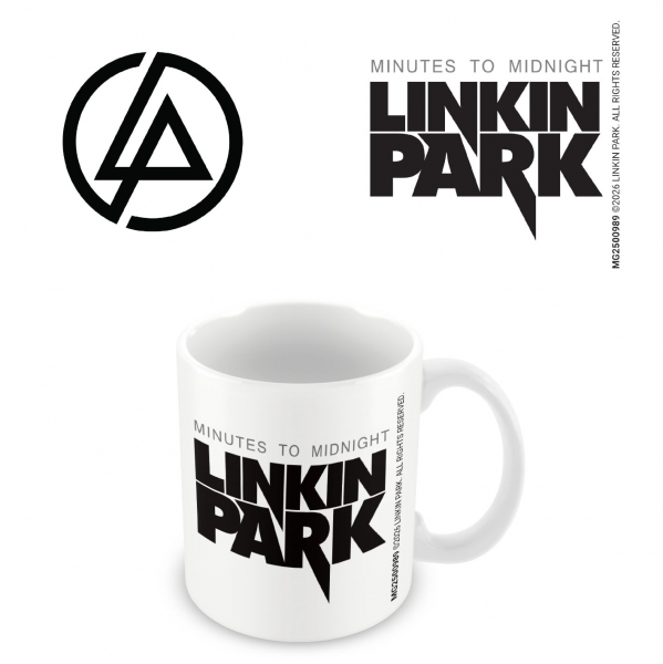 Linkin Park - M2m White Pod Mug ryhmässä MERCH / Koti & sisustus / Mukit @ Bengans Skivbutik AB (5696543)