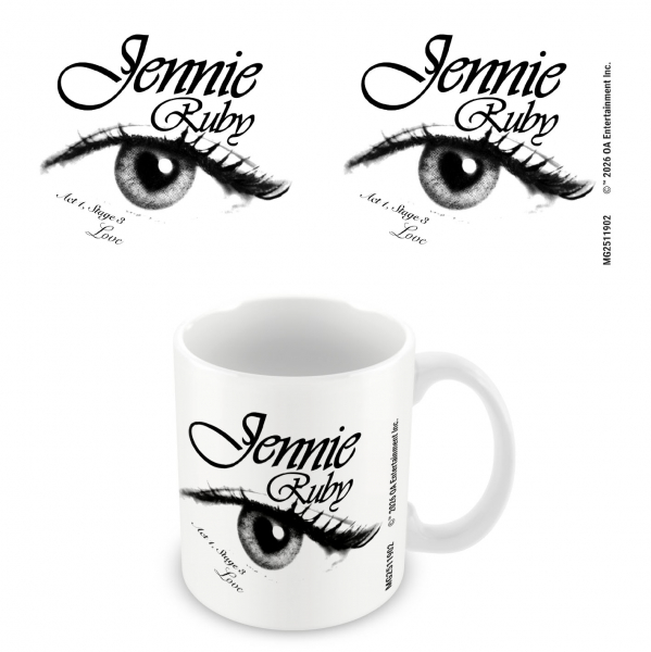 Jennie - Love White Pod Mug ryhmässä MERCH / Koti & sisustus / Mukit @ Bengans Skivbutik AB (5696545)