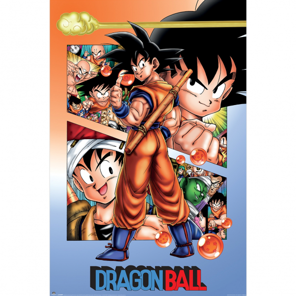 Dragon Ball - Goku Maxi Poster 91,5 X 61 Cm ryhmässä MERCH @ Bengans Skivbutik AB (5696560)