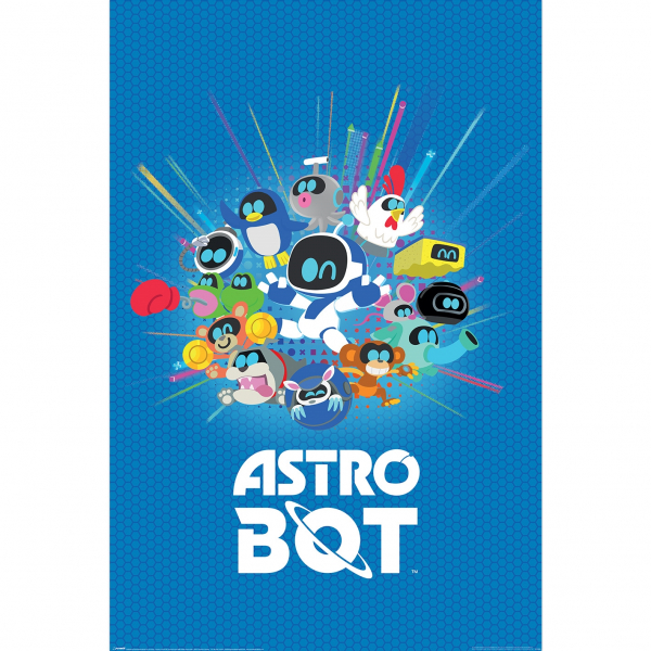 Playstation - Astro Bot (Friends) Maxi Poster 91,5 X 61 Cm ryhmässä MERCH / Julisteet @ Bengans Skivbutik AB (5696561)
