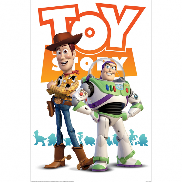 Toy Story - Woody N Buzz Maxi Poster 91,5 X 61 Cm ryhmässä MERCH / Julisteet @ Bengans Skivbutik AB (5696565)