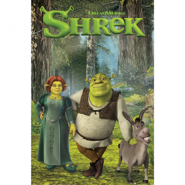 Shrek - Core Group Maxi Poster 91,5 X 61 Cm ryhmässä MERCH / Julisteet @ Bengans Skivbutik AB (5696567)