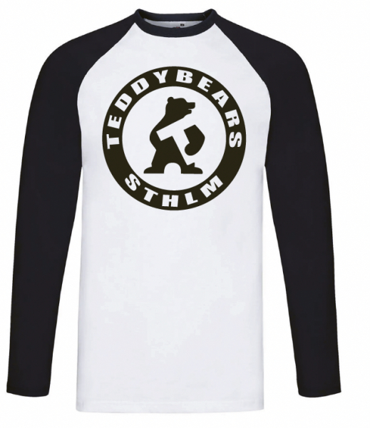 Teddybears - Tb Logo (Longsleeve Bw) ryhmässä MERCH / Vaatteet / T-paidat @ Bengans Skivbutik AB (5696645r)