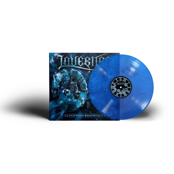 Lovebites - Clockwork Immortality (Blue Black M ryhmässä VINYYLI / Hårdrock @ Bengans Skivbutik AB (5696678)