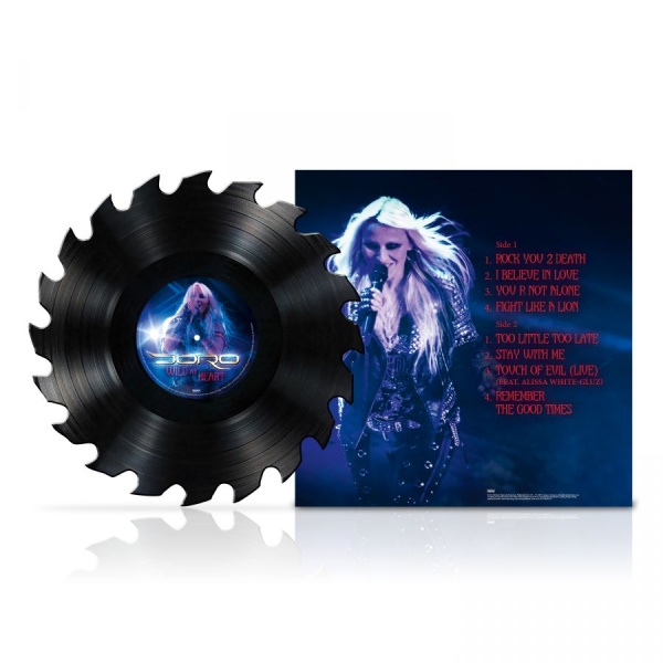 Doro - Wild At Heart (Shaped Vinyl Lp) ryhmässä VINYYLI / Hårdrock @ Bengans Skivbutik AB (5696695)