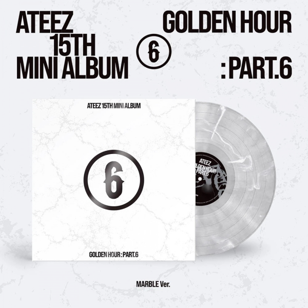 Ateez - Golden Hour : Part.6 (Marble Ver.) ryhmässä VINYYLI / Kommande / K-Pop @ Bengans Skivbutik AB (5696764)