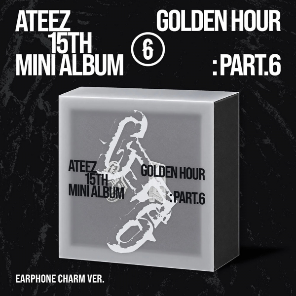 Ateez - Golden Hour : Part.6 (Earphone Charm Ver.) ryhmässä MERCHANDISE / Merch+Code / Kommande / K-Pop @ Bengans Skivbutik AB (5696765)
