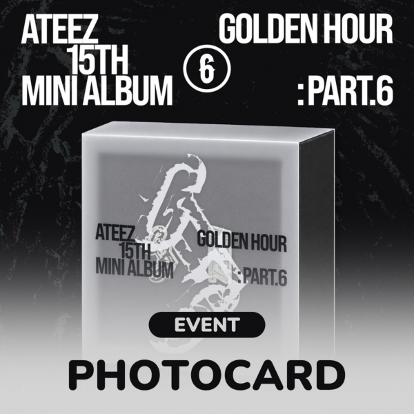 Ateez - Golden Hour : Part.6 (Earphone Charm Ver.) + WM ryhmässä MERCHANDISE / Merch+Code / Kommande / K-Pop @ Bengans Skivbutik AB (5696766)