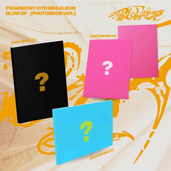 P1Harmony - Blow Up (Photobook Ver.) (Random Ver.) ryhmässä CD / Kommande / K-Pop @ Bengans Skivbutik AB (5696786)
