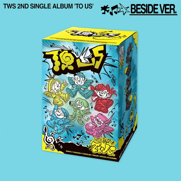 Tws - To Us (Beside Ver.) ryhmässä MERCHANDISE / Merch+Code / Kommande / K-Pop @ Bengans Skivbutik AB (5696790)