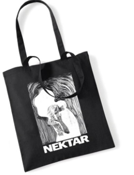 Nektar - Totebag Black - Nektar X Robert Hurula ryhmässä MERCHANDISE / Merch / Kommande / Pop-Rock @ Bengans Skivbutik AB (5696842)