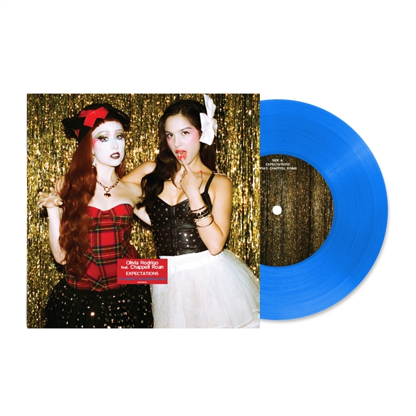 Olivia Rodrigo (Feat. Chappell Roan) - Expectations (La Behavior Blue Translucent Vinyl) ryhmässä VINYYLI / Kommande / Pop-Rock @ Bengans Skivbutik AB (5697254)