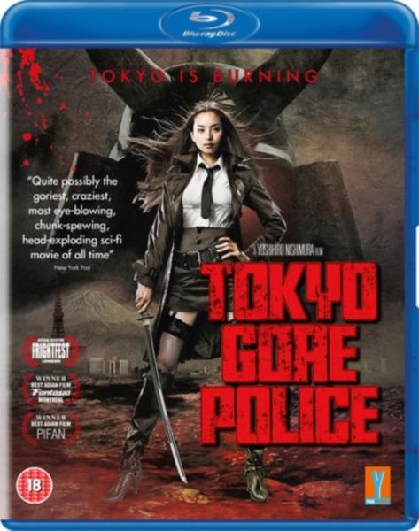 Movie - Tokyo Gore Police ryhmässä Elokuva / Film Blu-ray / Science Fiction @ Bengans Skivbutik AB (5697292)