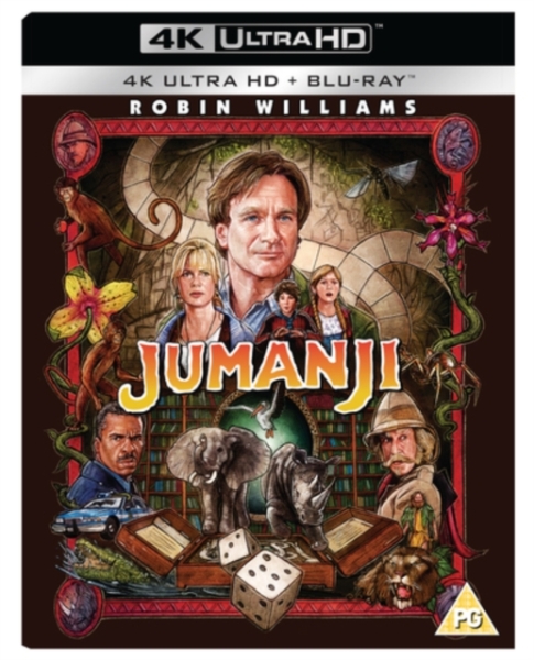 Movie - Jumanji ryhmässä Elokuva / Film UHD-4K / Adventure @ Bengans Skivbutik AB (5697337)