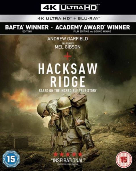 Movie - Hacksaw Ridge ryhmässä Elokuva / Film UHD-4K / Drama @ Bengans Skivbutik AB (5697345)