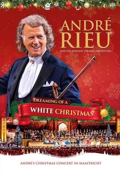 André Rieu - Dreaming Of A White Christmas ryhmässä Musiikki-DVD & Bluray / Kommande @ Bengans Skivbutik AB (5697367)