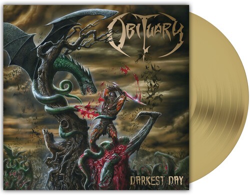 Obituary - Darkest Day (Reissue) ryhmässä VINYYLI / Kommande / Hårdrock @ Bengans Skivbutik AB (5697432)