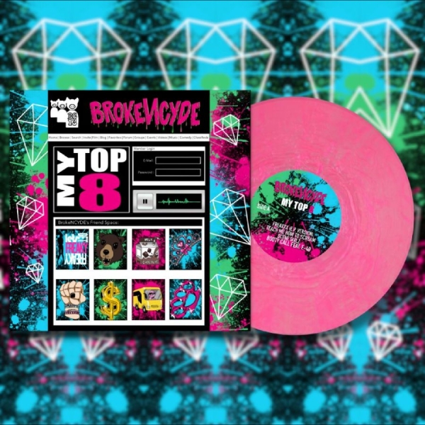 Brokencyde - Myspace Top 8 ryhmässä VINYYLI / Kommande / Pop-Rock @ Bengans Skivbutik AB (5697457)