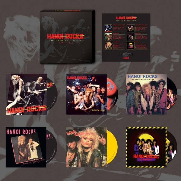 Hanoi Rocks - The Complete Collection 1981-1984 ryhmässä CD / Kommande / Pop-Rock @ Bengans Skivbutik AB (5697540)