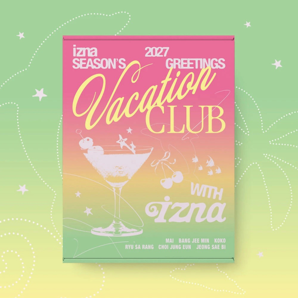 izna - 2027 Seasons Greetings Vacation CLub With Izna ryhmässä MERCHANDISE / Merch / Kommande / K-Pop @ Bengans Skivbutik AB (5697568)