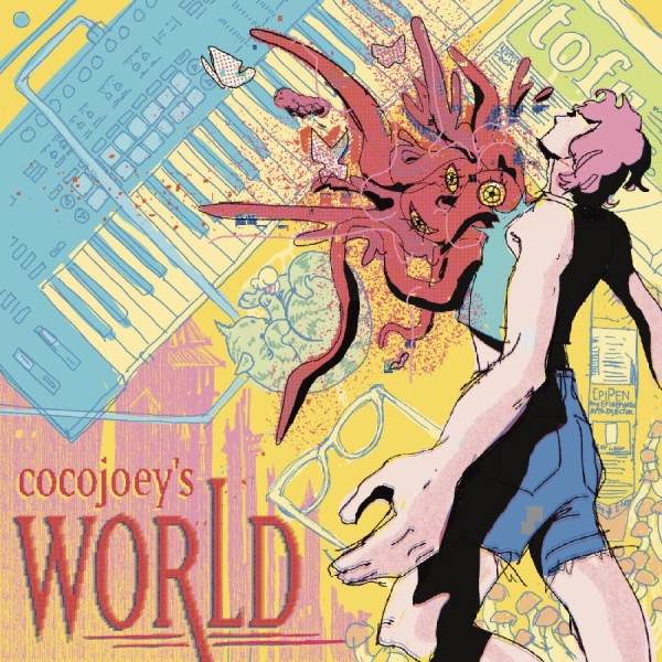 Cocojoey - Cocojoey's World (Fluorescent Pink ryhmässä Kommande / Pop-Rock @ Bengans Skivbutik AB (5697671)