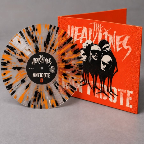 Headlines The - Antidote (Transparent Orange Black ryhmässä VINYYLI / Myydyimmät @ Bengans Skivbutik AB (5697691)