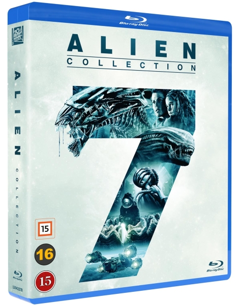 Movie - Alien 7-Movie Collection (7-Disc / Blu-Ray) ryhmässä Elokuva / Film Blu-ray / Science Fiction @ Bengans Skivbutik AB (5697922)