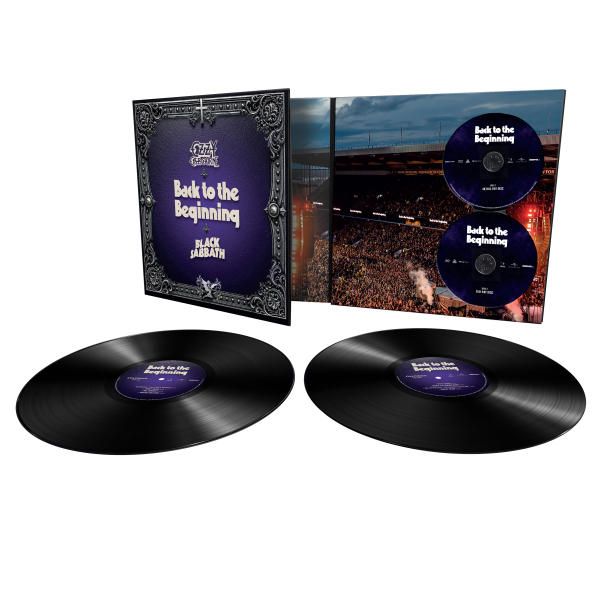 Ozzy Osbourne & Black Sabbath - Back To The Beginning (Black 2LP, 4K Ultra HD & HD Blu-ray Boxset) ryhmässä VINYYLI / Eniten ennakkotilatut @ Bengans Skivbutik AB (5697959)