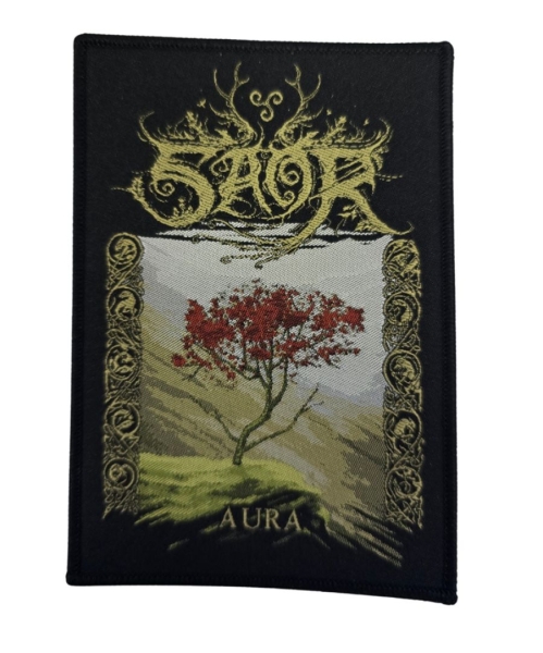 Saor - Patch Aura Black Border (11,7 Cm X ryhmässä Kommande - alla format @ Bengans Skivbutik AB (5697987)