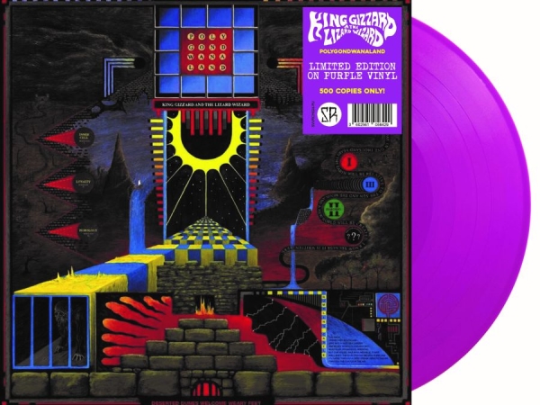 King Gizzard And The Lizard Wizard - Polygondwanaland (Purple Vinyl Lp) ryhmässä VINYYLI / Pop-Rock @ Bengans Skivbutik AB (5698009)