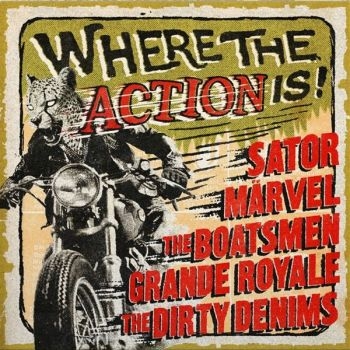 Various Artists - Where The Action Is (Clear Vinyl Lp ryhmässä VINYYLI / Eniten ennakkotilatut @ Bengans Skivbutik AB (5698310)